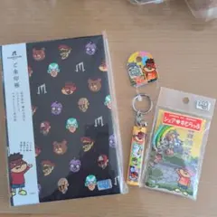 鷹の爪団 ご朱印帳 シェアストラップ セット