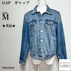 GAP ギャップ デニムジャケット Mサイズ デニムブルーのサムネイル