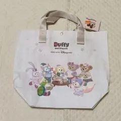 香港ディズニー　ダッフィー&フレンズ　ウィンター　エコバッグ　ショッパー