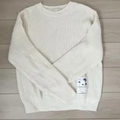 Reroom 白ニット　セーター　トップス