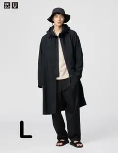 UNIQLO U ユニクロユー　オーバーサイズステンカラーコート　2025ss