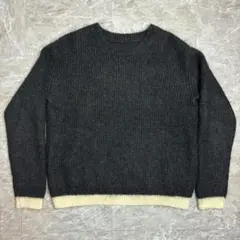 uniform experiment モヘア ボーダ クルーネックニット uniform experiment モヘア ボーダ クルーネックニット - メルカリ