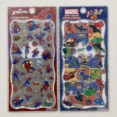 a*a様 正規品　MARVELマーベル プチドロップステッカー 2枚セット