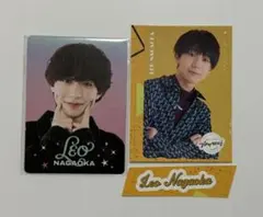 永岡蓮王 フレッシュ　ステッカー プロカ　プロフィールカード