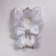 ぬい服着ぐるみ 10cm～11cm用 ちびぐるみ ホワイト ねこ