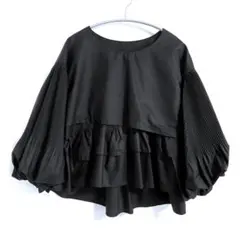 バルーン袖ブラウス