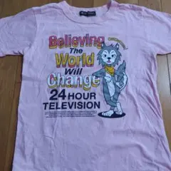 24 HOUR TELEVISION 24時間テレビ チャリＴシャツ