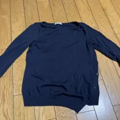 NEWYORKER ネイビー 長袖ニット