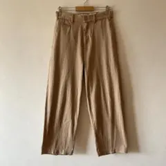 ユニクロ　イネス　チノワイドパンツ　67 ベージュ