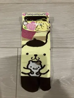 新品 ポムポムプリン 靴下 22〜24cm