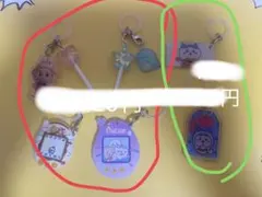 たまごっち、ちいかわ めじるしアクセサリー、めじるしチャーム