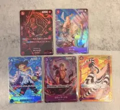 ワンピースカード　5点セット
