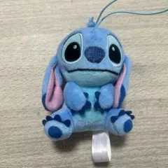 スティッチ ぬいぐるみ ストラップ　むにゃすや　マスコット