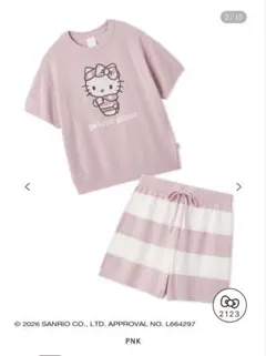 ジェラートピケ　ハローキティ　サンリオハウス　Sanrio セットアップ