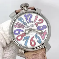 【稼働】 ガガミラノ レディース 腕時計 クォーツ マニュアーレ 40