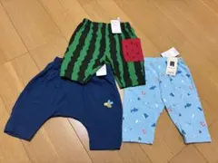 新品タグ付き！ズボン　90 3枚セット