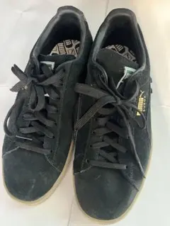 PUMA Suede ブラック スニーカー　25.5cm