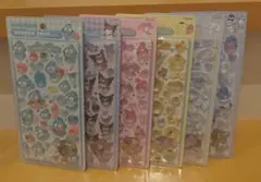 ボンボンドロップシール　サンリオ　6種類セット