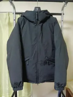 GU ウォームパデッドパーカ メンズ　黒　M