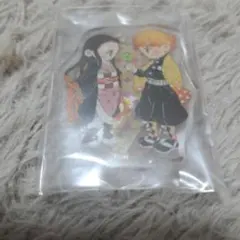 鬼滅の刃　吾峠呼世晴原画展　アクリルminiフィギュア　我妻善逸　竈門禰豆子