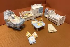 【バラ売り不可】シルバニアファミリー 赤ちゃん用家具セット