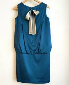 ◆ships little black◆ワンピース　オケージョン　グリーン　S