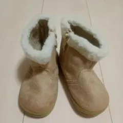子供用 スエード ショートブーツ 14cm