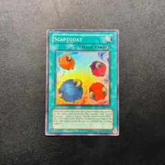 遊戯王カード 英語版 海外版 スケープゴート SDJ スーパーレア