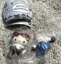 サンリオキャラクターズ　ガチャ チョコレートドール　ハローキティ　シナモロール