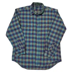 【90s】OLD mont-bell ネルシャツ モンベル チェック