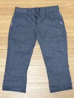 PLUS ONE クロップドパンツ　Lサイズ