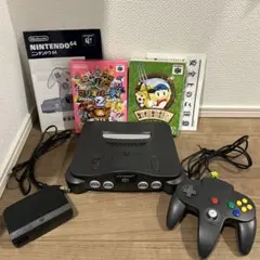 NINTENDO 64 本体、コントローラー、ゲームソフトセット