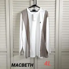 【MACBETH】大きいsize/4L/リラックス/フレブル/愛犬/未使用