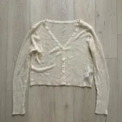 【新品未使用】 Shein Dazy カーディガン アイボリー XL