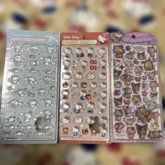 サンリオ ボンボンドロップシール キティ シナモロール 日焼け 正規品 3点