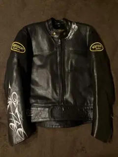 VANSON レザージャケット VANSON - VANSON バンソン ライダースジャケット 38 M メッシュ