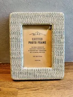 HIGHTIDE KNITTED PHOTO FRAME 19×16cm