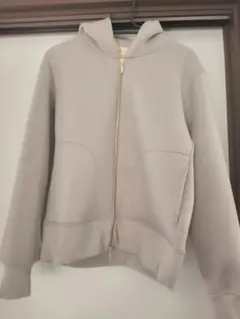 ナノ・ユニバース　テックダンボールダブルジップパーカー