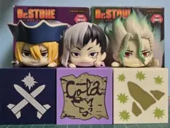 ドクターストーン　Dr.STONE　ひっかけフィギュア　ゲン　千空　龍水