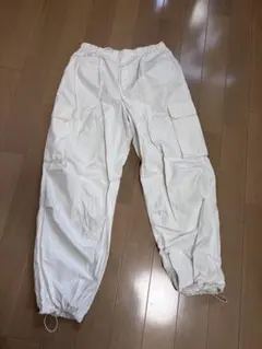 GU カーゴパンツ　白