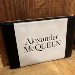 Alexander McQueenナックル クラッチバッグ クロコ ボルドー - メルカリ