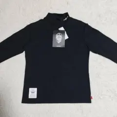 VIRGO TY MOCK NECK BLACK ロンT