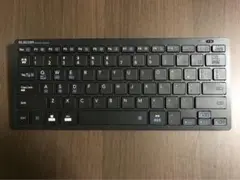 ELECOM TK-FBP102BK/EC ワイヤレスキーボード 中古品