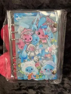 【Ａ６】しずくちゃん⭐︎シャカシャカバインダー⭐︎リフィル２５枚付