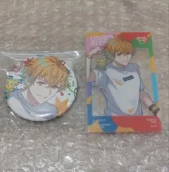 にじさんじ　宇佐美リト　缶バッジ　クリアカード