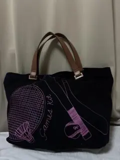 ネイビー トートバッグ