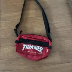 THRASHER ショルダーバッグ レッドy2k