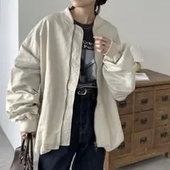 ボンバー ブルゾン
