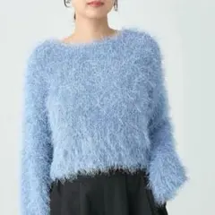 フェザー ニット