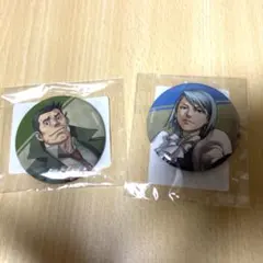 逆転検事　カプくじ　缶バッジセット